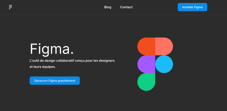 Figma, côté WordPress — extrait du projet